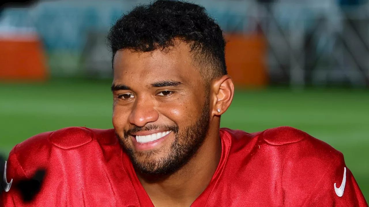 Tua Tagovailoa Checks In at No. 36 On the NFL Top 100 List for 2024