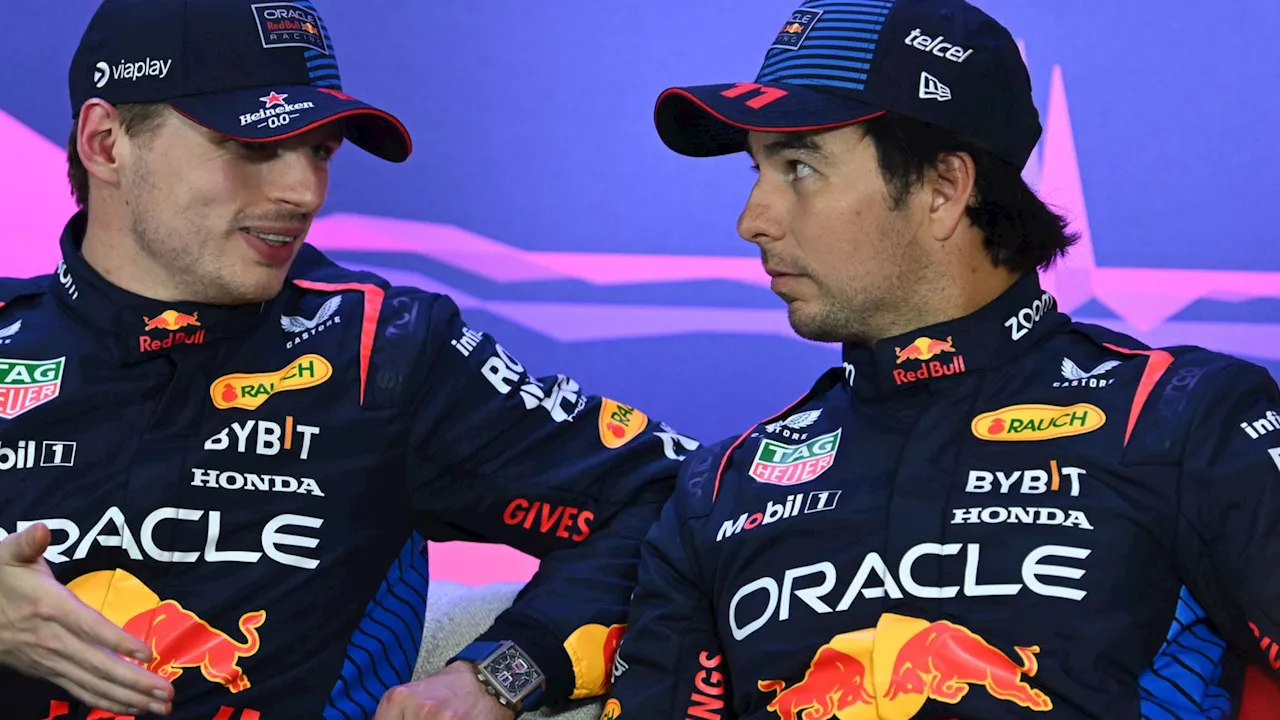 Sergio Perez to continue as Max Verstappen's Red Bull partner, Christian Horner tells team