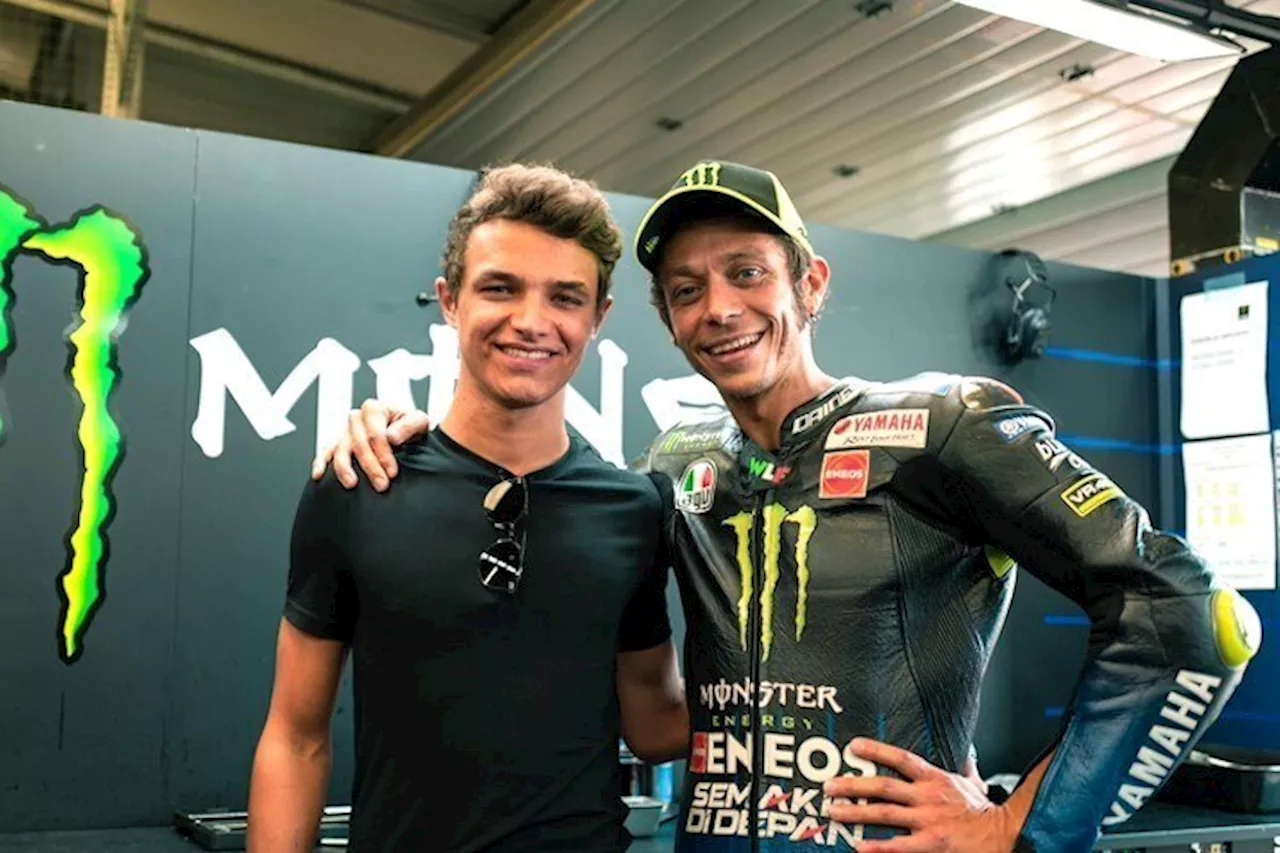 Lando Norris: «Werde Valentino Rossi vermissen»