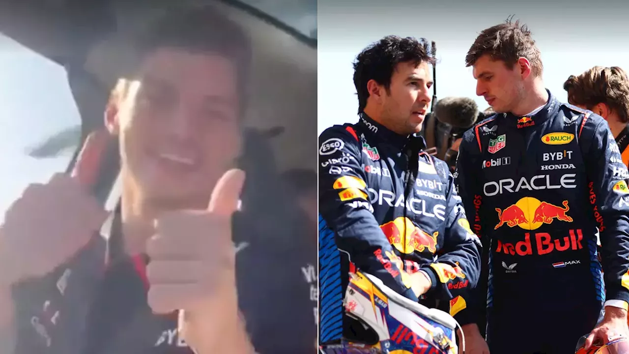 Fans think Max Verstappen's new teammate has been decided as footage emerges after Belgian GP