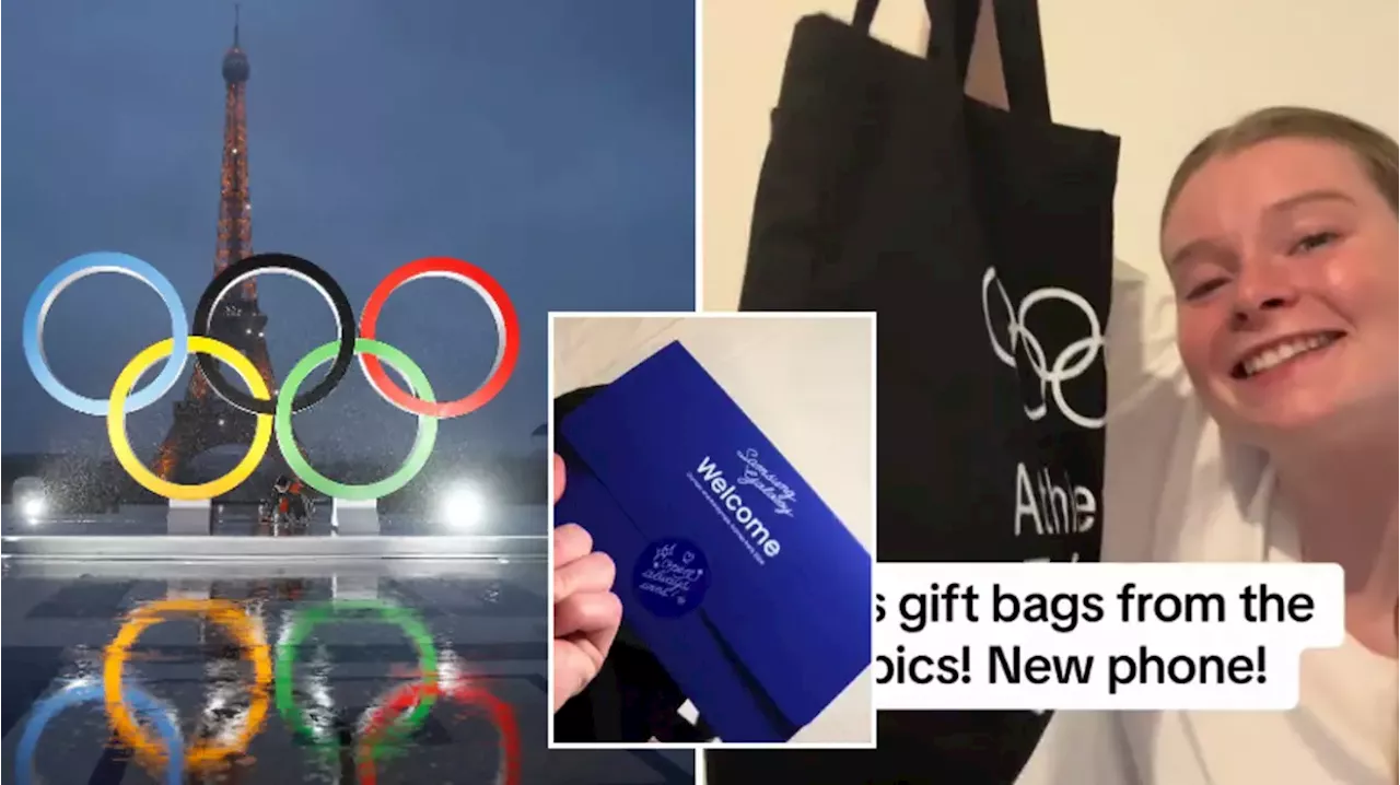 Olympian reveals incredible items every athlete gets in Paris 'goody bag' including hugely expensive gift