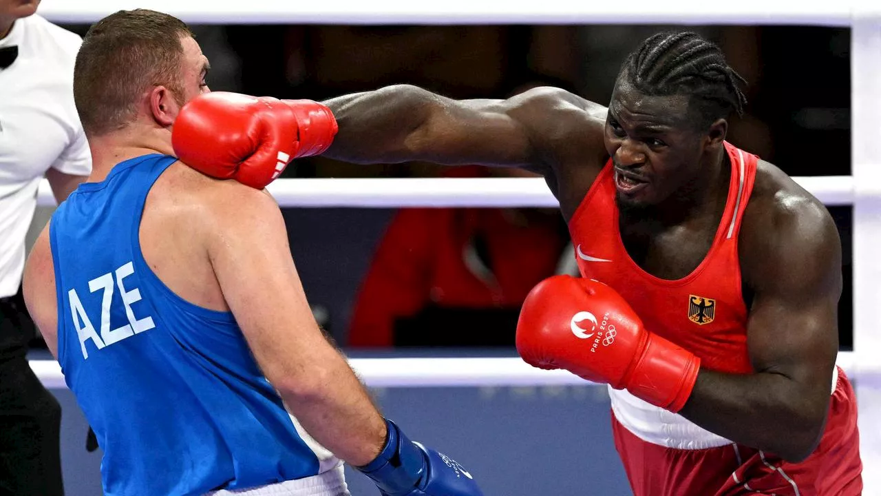 Olympische Spiele in Paris: Boxer Nelvie Tiafack mit überzeugendem Auftakt