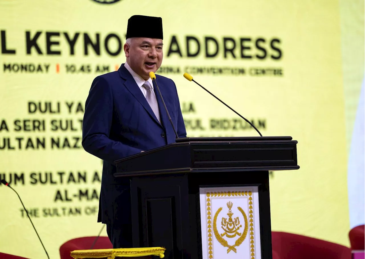 Sultan Nazrin urges global Muslim community to close ranks against international crises and growing wealth gaps