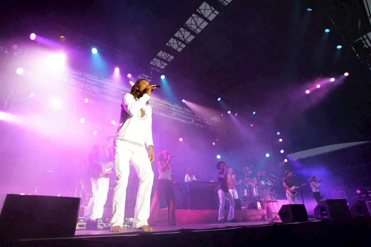 En images : le jour où Yannick Noah a enflammé le Vélodrome d'Arcachon, en 2007