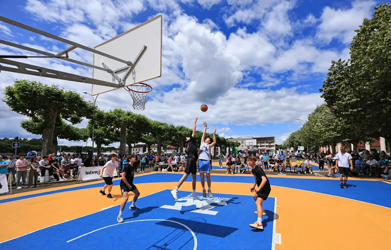 Saint-Jean-de-Luz : des entraînements quotidiens pour découvrir le basket 3x3