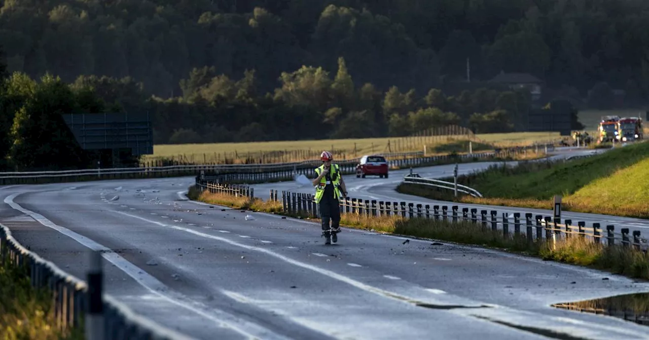 Ännu ingen prognos för när E45 kan öppna