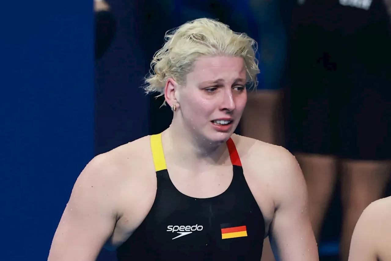 Olympia 2024: Schwimm-Weltmeisterin Köhler fehlen 21 Hundertstelsekunden zur Medaille