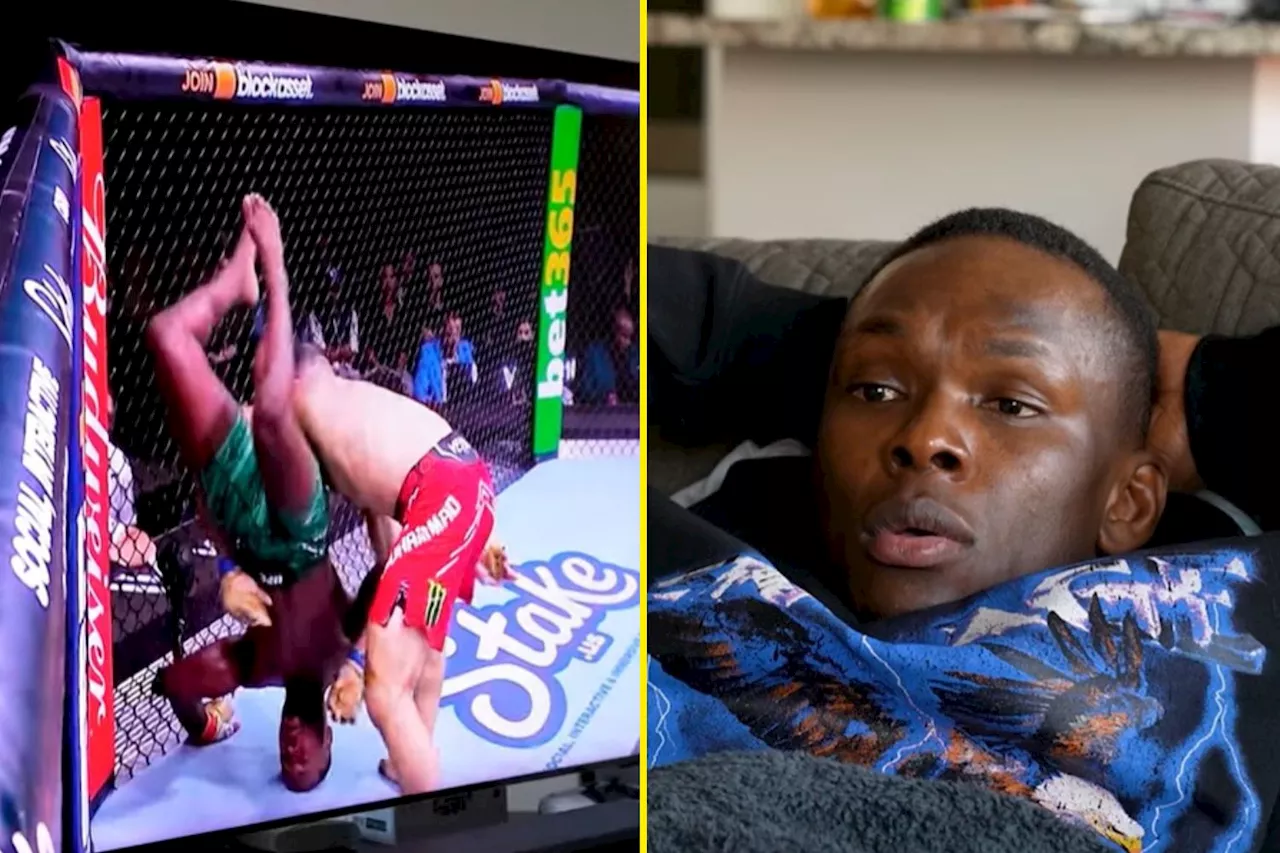 – Israel Adesanya shares live reaction to Leon Edwards losing title to Belal Muhammad at UF...