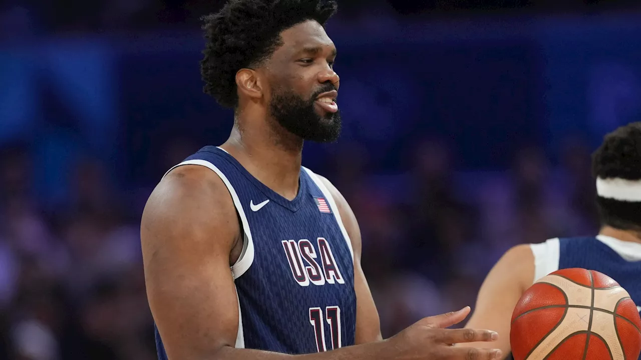 Joel Embiid loudly booed by French fans, who let NBA MVP and 76ers star hear frustrations in Team USA...