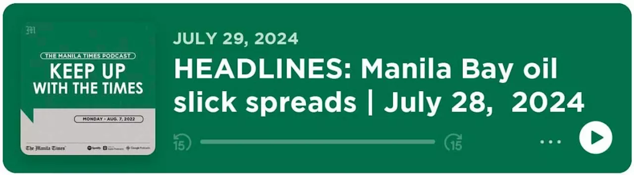 The Manila Times for Monday, July 29, 2024.