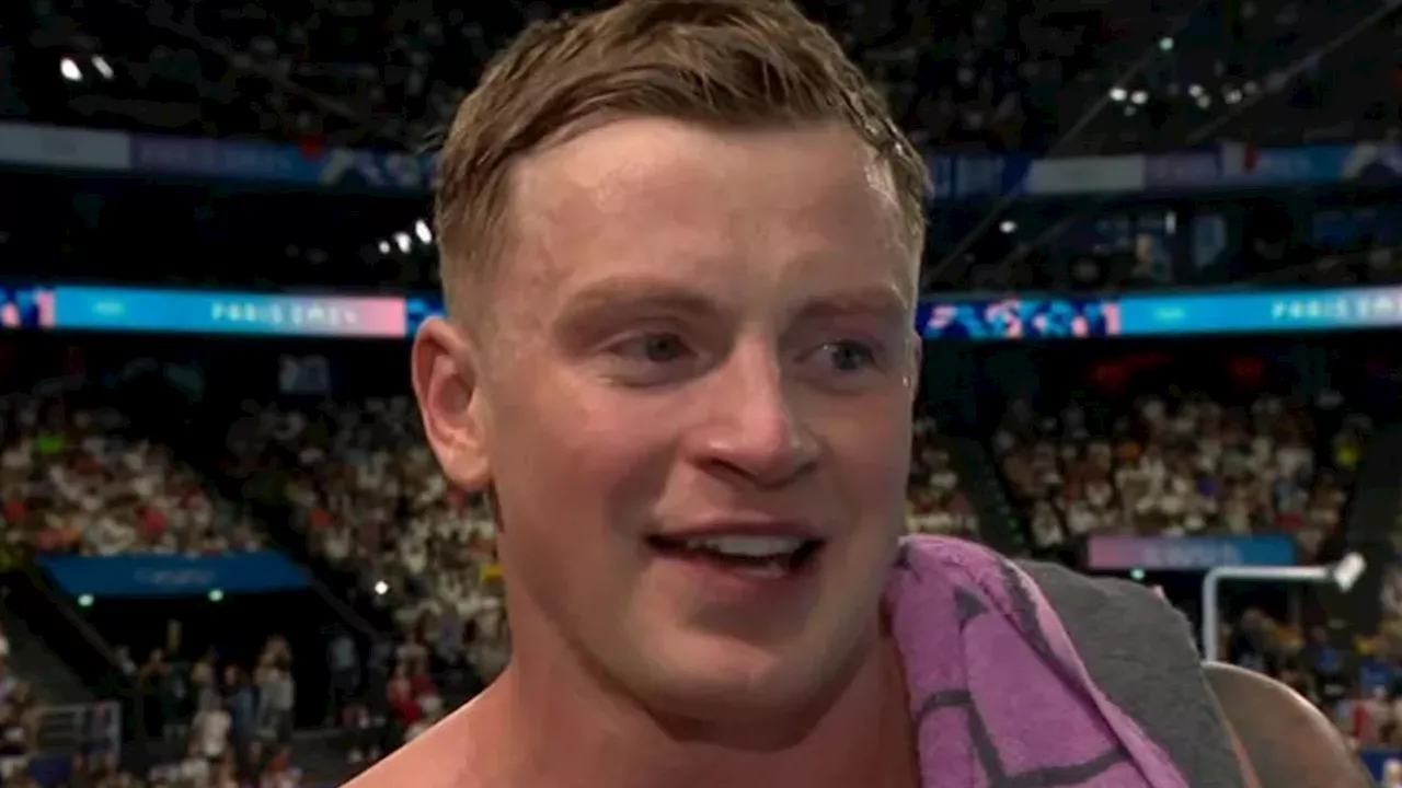 Adam Peaty reveals ‘curveball’ that hit him hours before winning Paris Olympics silver medal...