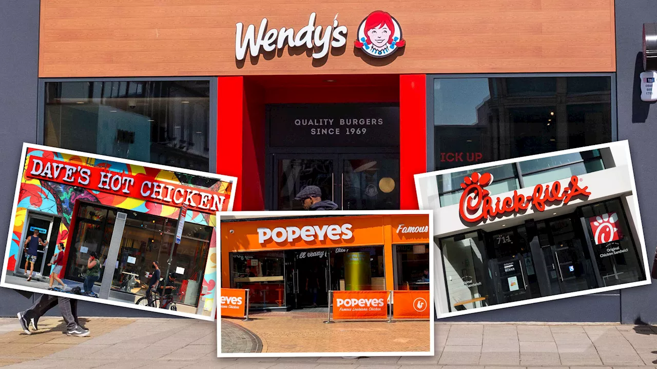 Full list of US fast food chains coming to the UK to rival McDonald’s including burger joint with 3,000 l...