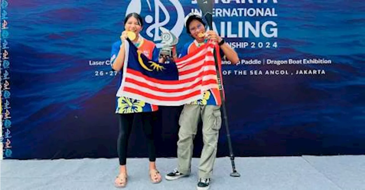 4 Gold medals for Malaysians in stand-up paddle competition