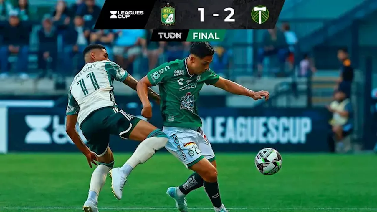 León es derrotado por Portland Timbers en su debut en la Leagues Cup