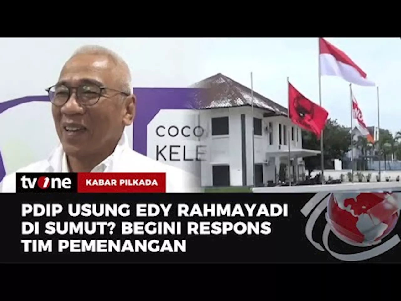 Bendera PDIP & Hanura Berkibar, Sinyal Dukungan Banteng untuk Edy Rahmayadi