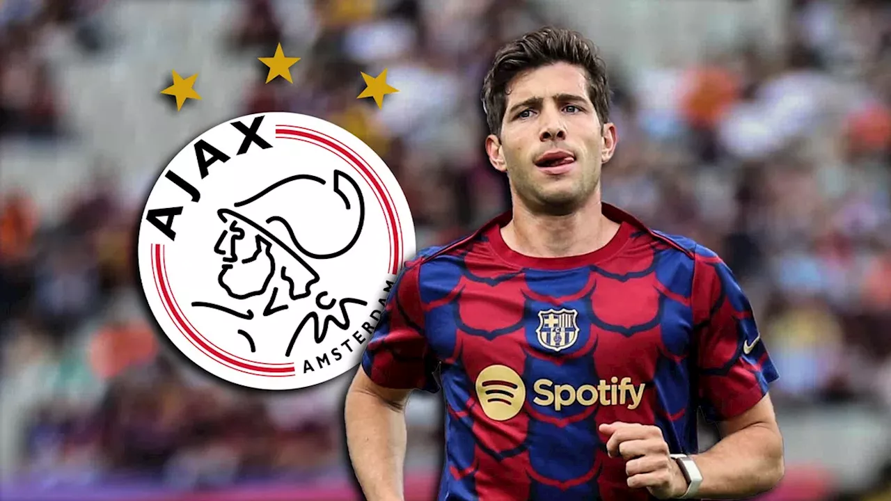 'Premier League-clubs in de race: Ajax-doelwit Sergi Roberto extreem populair'