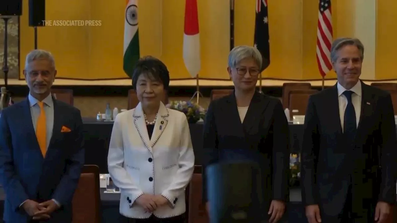 Top diplomats from Japan, US, Australia, India hold Quad talks in Tokyo