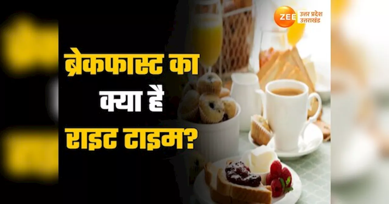 Best Time for Breakfast: ब्रेकफास्ट का क्या है राइट टाइम? 90 फीसदी इसे फॉलो नहीं करते