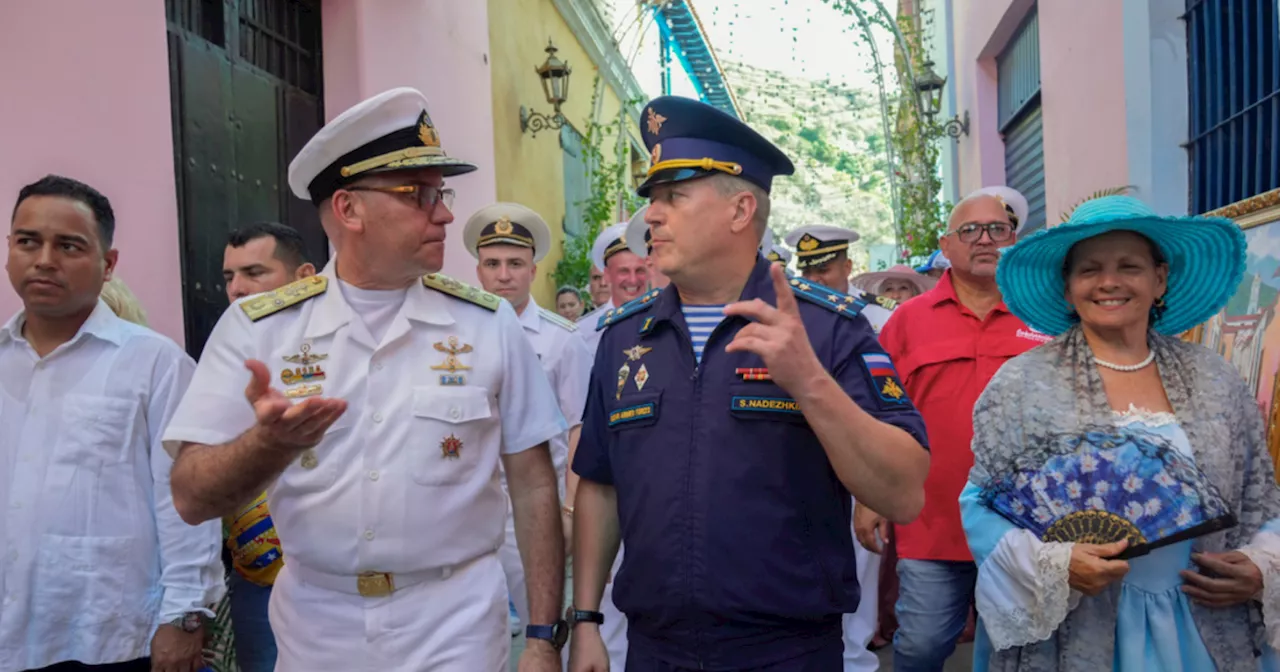 Seeking influence in the Americas, Russian warships dock in Venezuela