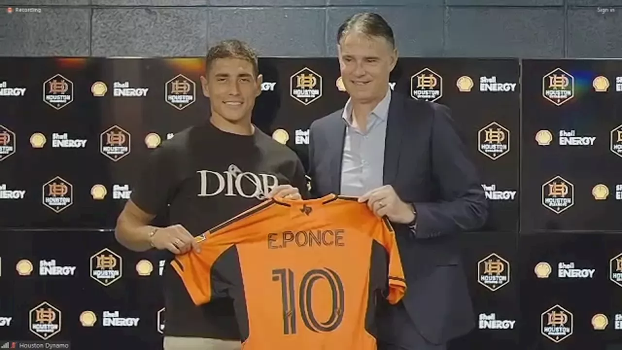 Houston Dynamo FC introduce high profile transfer Ezequiel Ponce