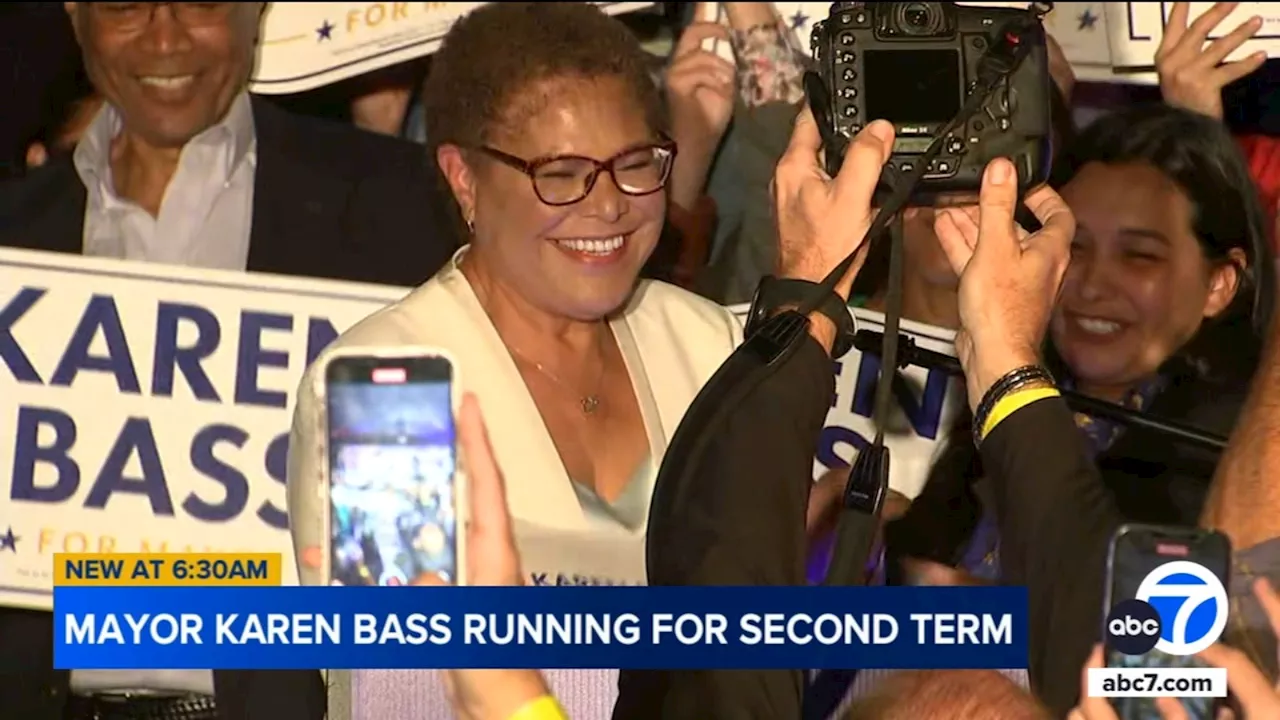 Mayor Karen Bass moves forward with reelection bid