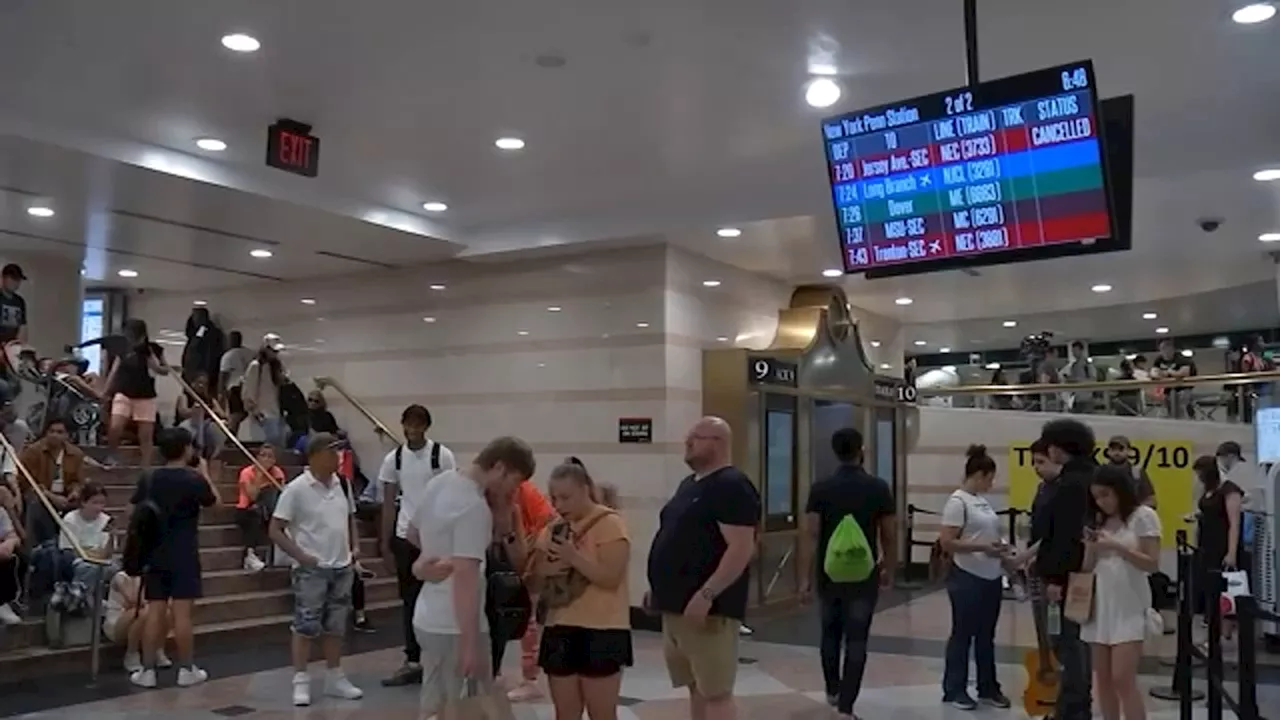 New Jersey Transit commuters sound off on delays and cancelations, Amtrak asks for patience