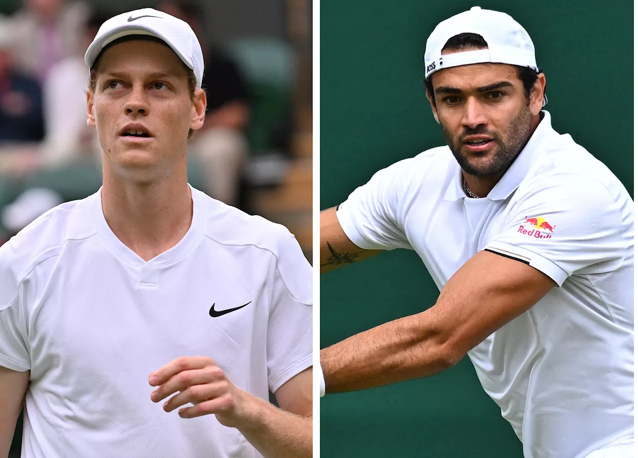 Wimbledon, Sinner-Berrettini: oggi derby, orario e diretta tv