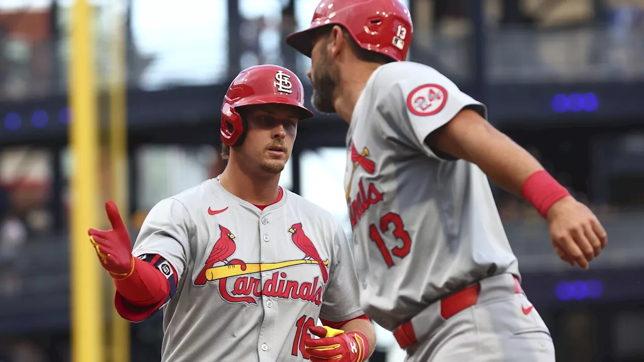 Nolan Gorman hits grand slam to help the Cardinals beat the Pirates 7-4