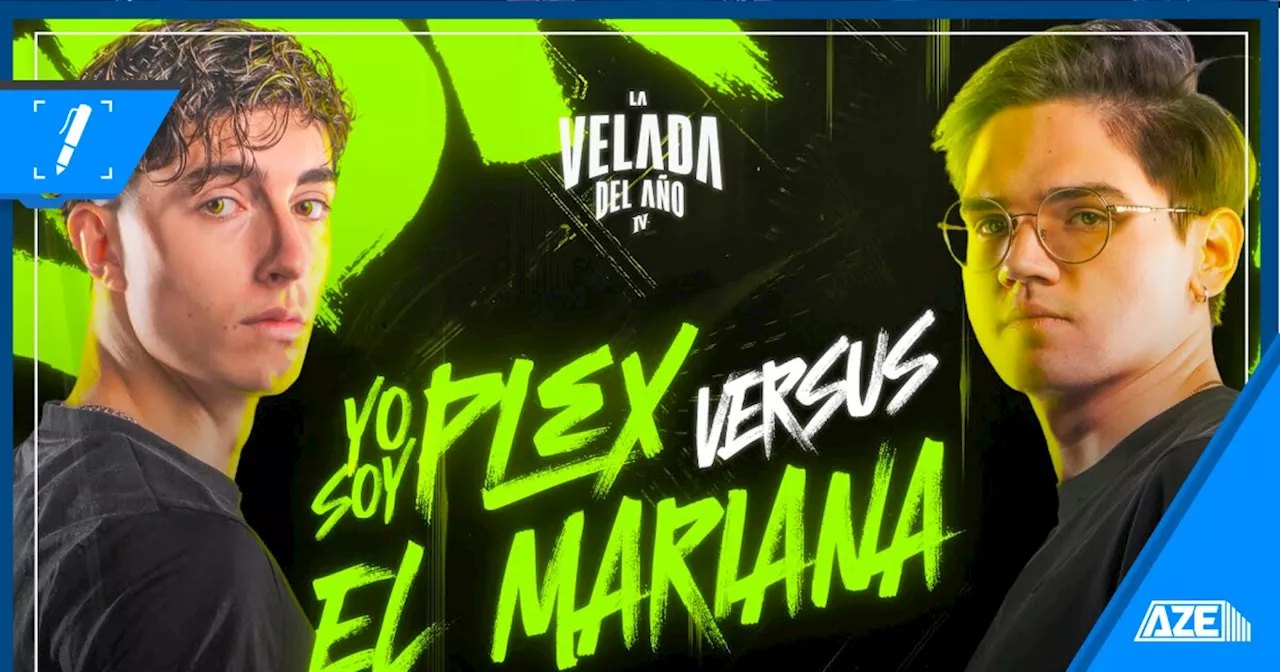 Se calienta el encuentro entre El Mariana y Plex, previo a La Velada del Año IV