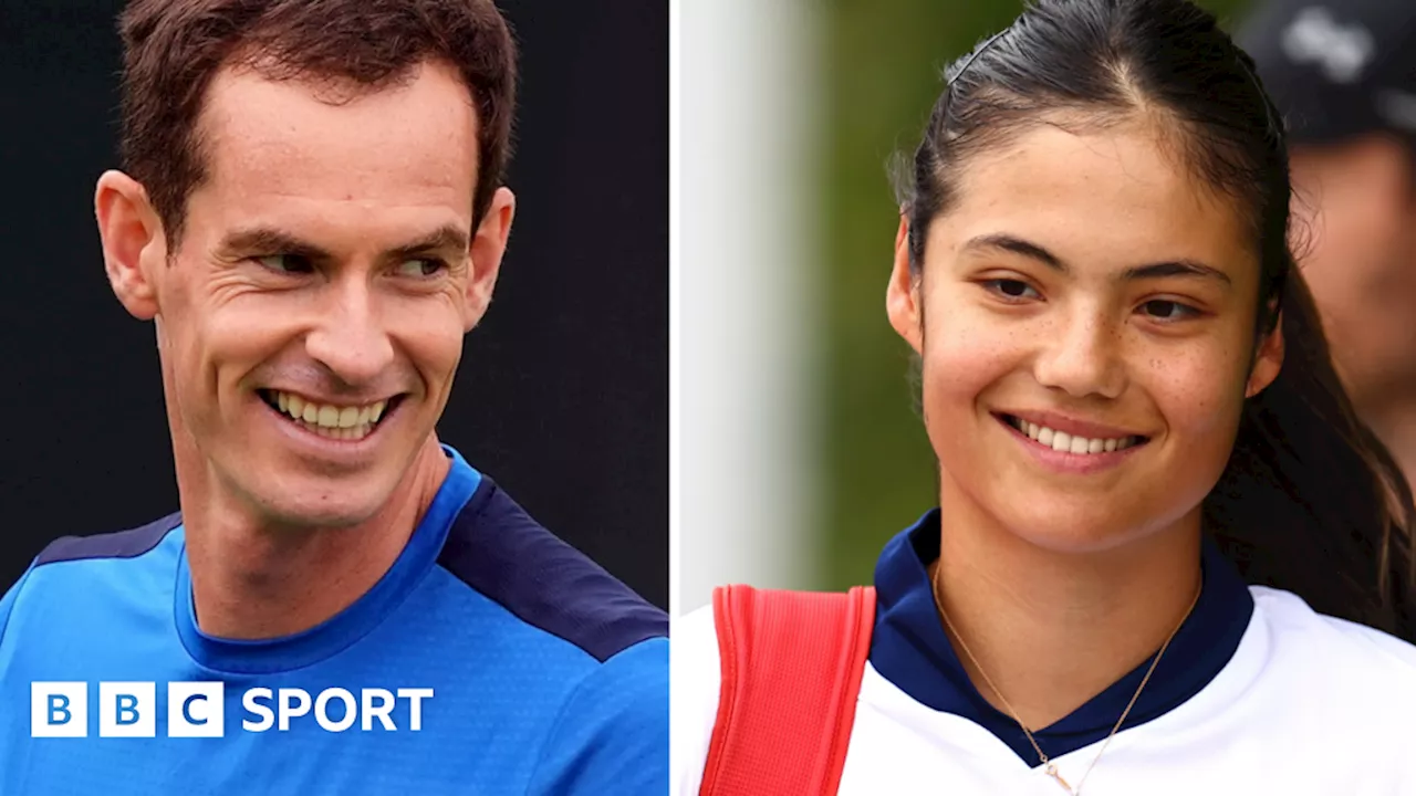 Andy Murray and Emma Raducanu to play in Wimbledon mixed doubles