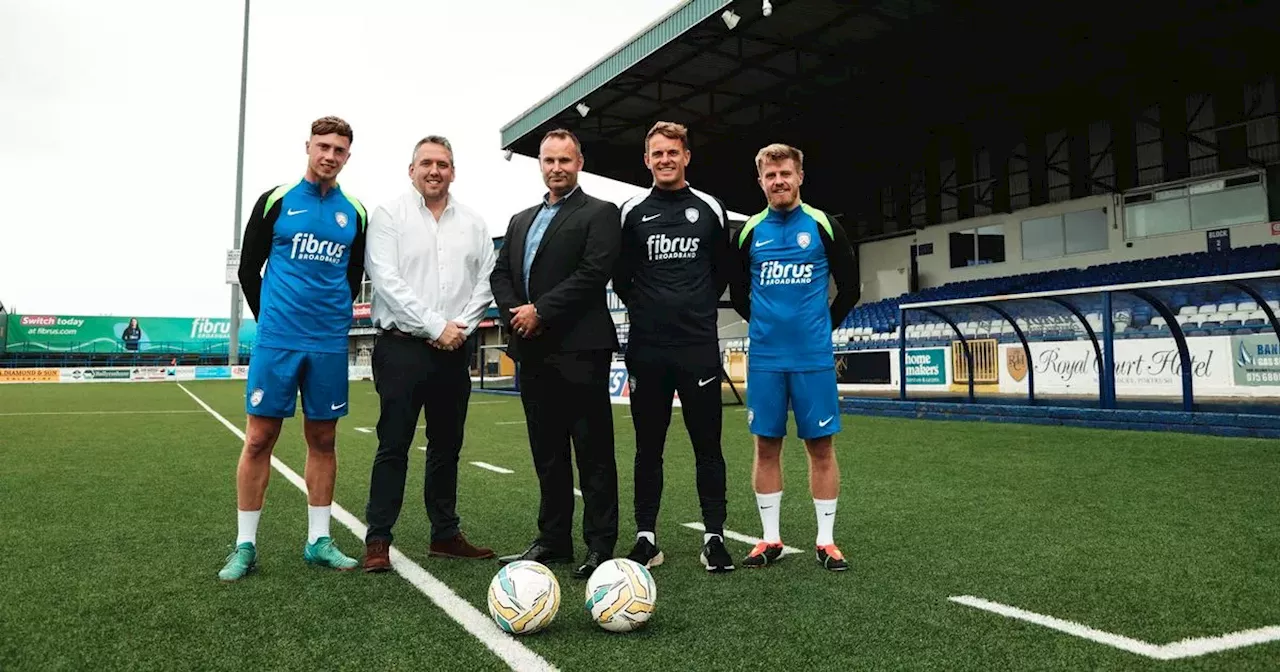 Coleraine welcome 'significant investment' as they announce principal sponsor