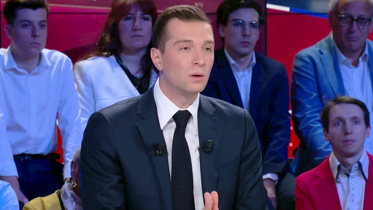 Législatives: Jordan Bardella reconnaît des 'erreurs de casting' parmi les candidats du RN