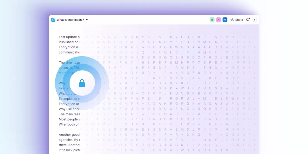 Proton Docs brings end-to-end encryption to online document editing