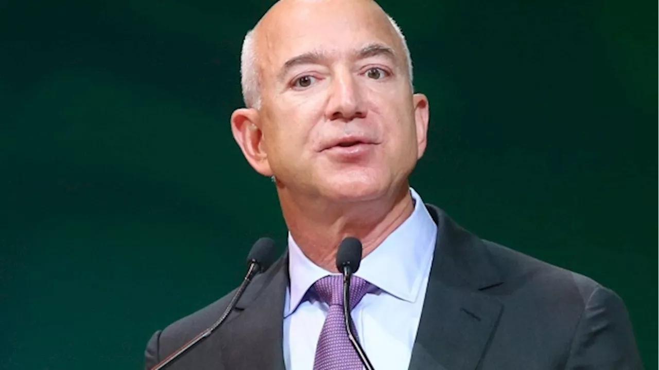 Bezos to Sell $5 Billion of Amazon as Shares Hit Record High