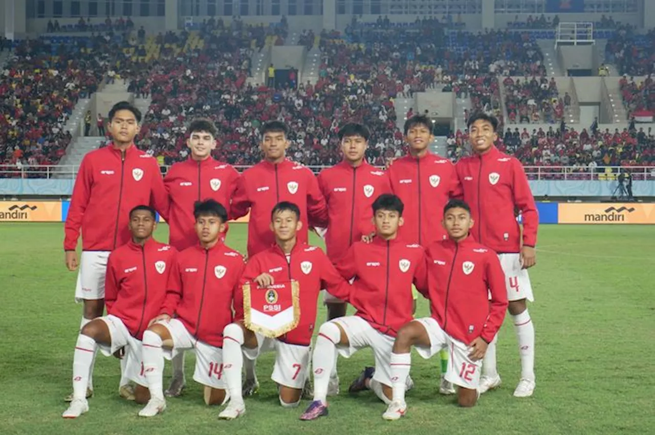 Daftar Susunan Pemain Timnas U-16 Indonesia Vs Vietnam - Nova Arianto Rombak Pemain