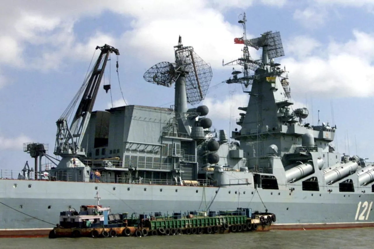 Ukraine and Russian armed group acknowledge Arson attack on Moscow warship in Baltic