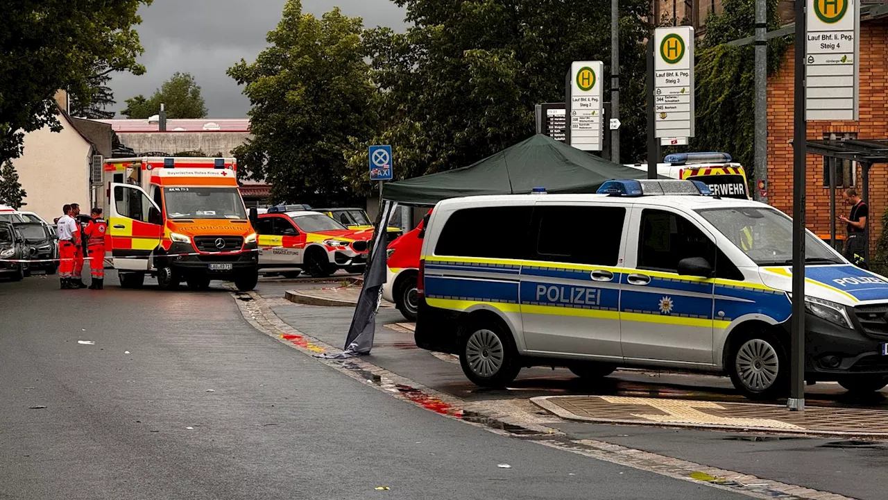 Messer-Angreifer in Lauf starb an Bauchschuss: Obduktionsergebnis