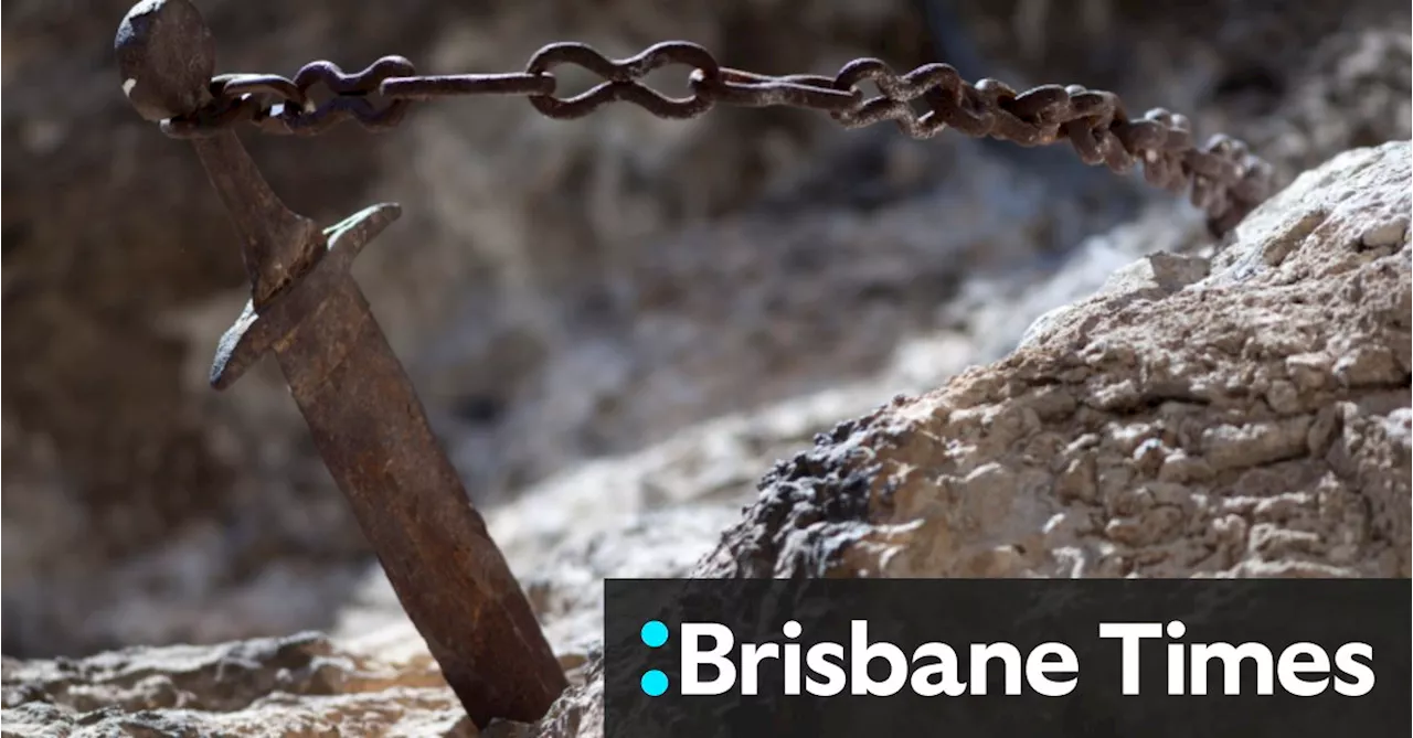 French ‘Excalibur’ mysteriously disappears after 1300 years stuck in a rock