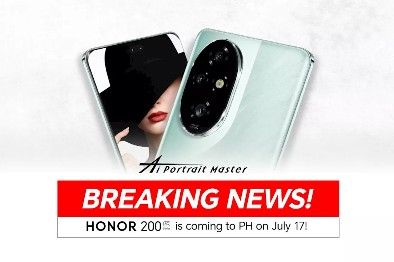 The AI Portrait Master HONOR 200 Series is coming to PHL on July 17