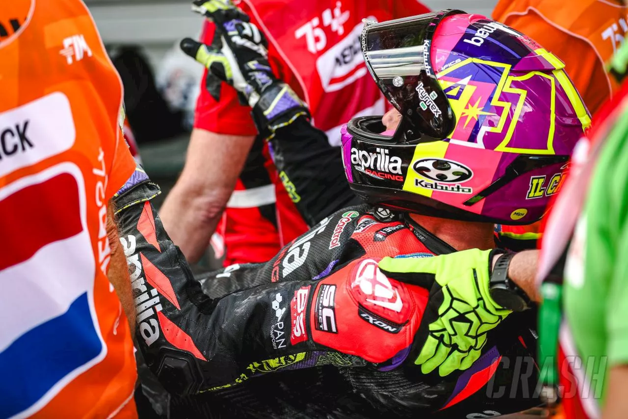 Aleix Espargaro “still not okay, but I want to give it a try”