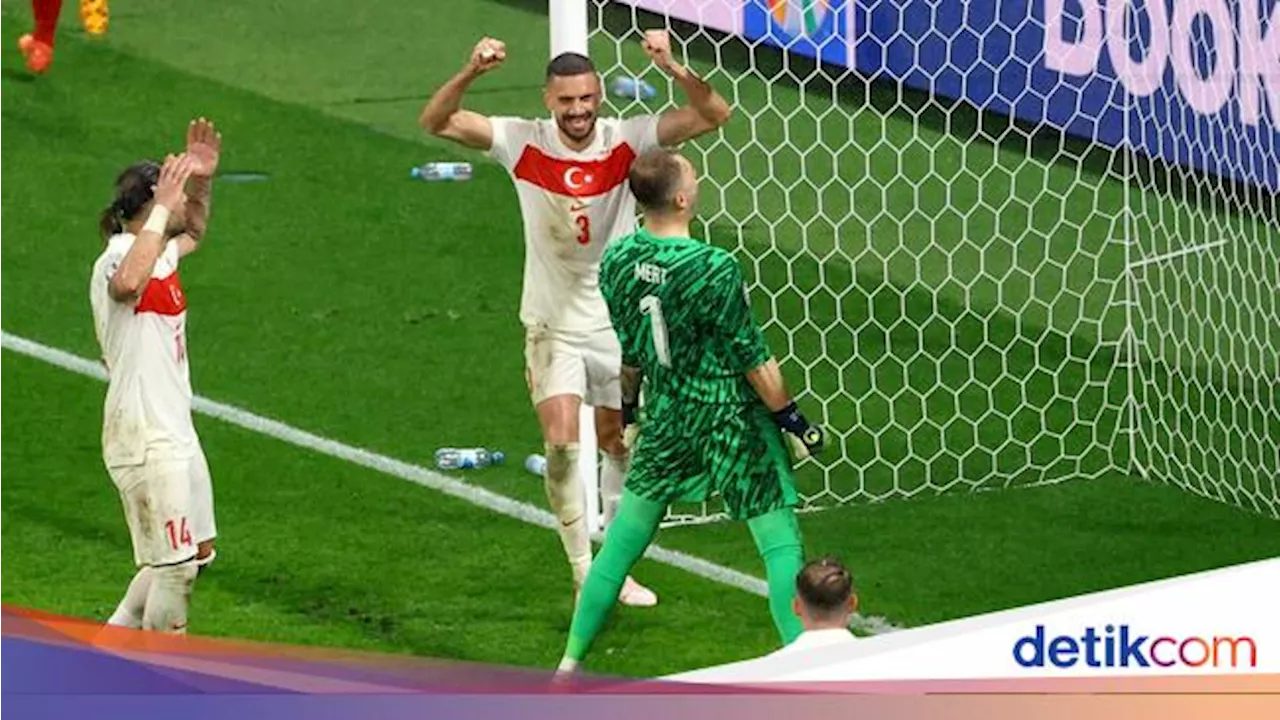 Euro 2024: Penyelamatan Spektakuler Gunok Amankan Keunggulan Turki