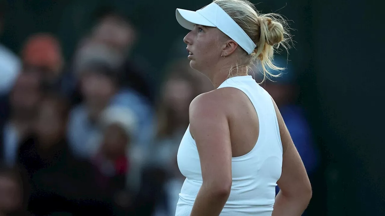 Amerikaner sender Clara Tauson ud af Wimbledon