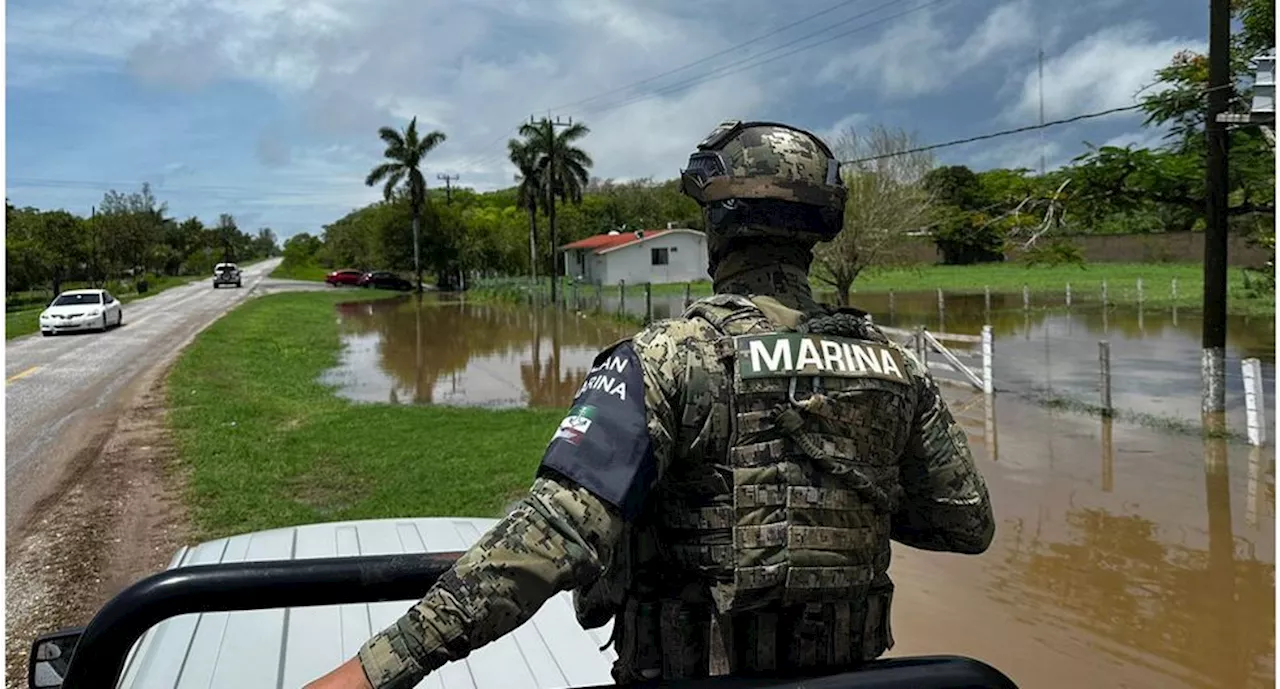 Huracán Beryl: Implementan Plan Marina en el litoral del Golfo de México ante probable impacto