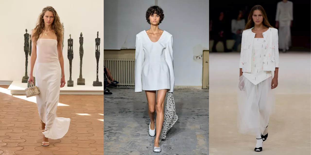 White Dresses Are Setting a Different Tone for Summer 2024