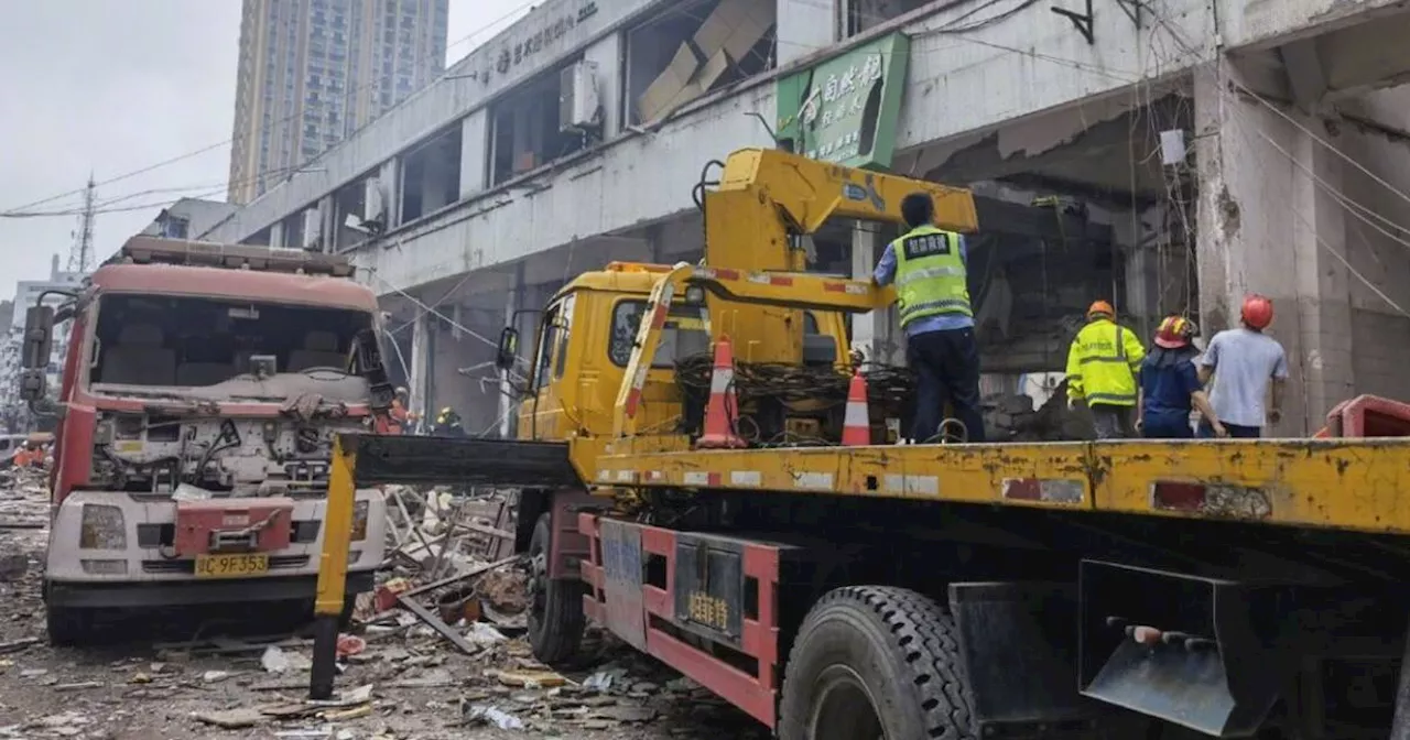 Veinte heridos dejó fuerte explosión de gas en Henan, China