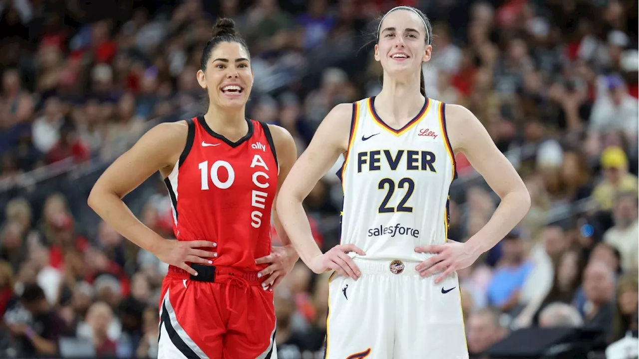 Kelsey Plum nets 34 as Aces top Caitlin Clark, Fever in Vegas