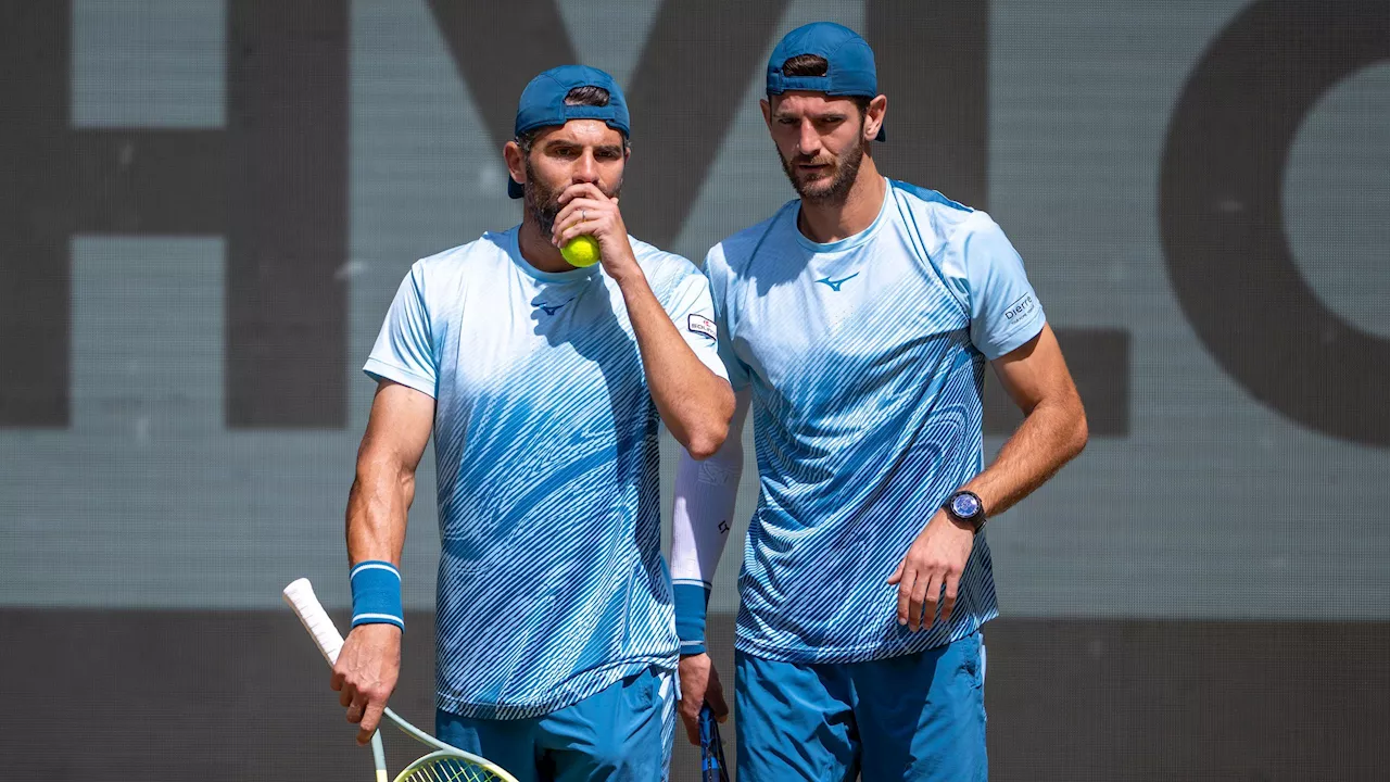 Bolelli/Vavassori escono al primo turno: il doppio azzurro eliminato in due set da Heliovaara/Patten