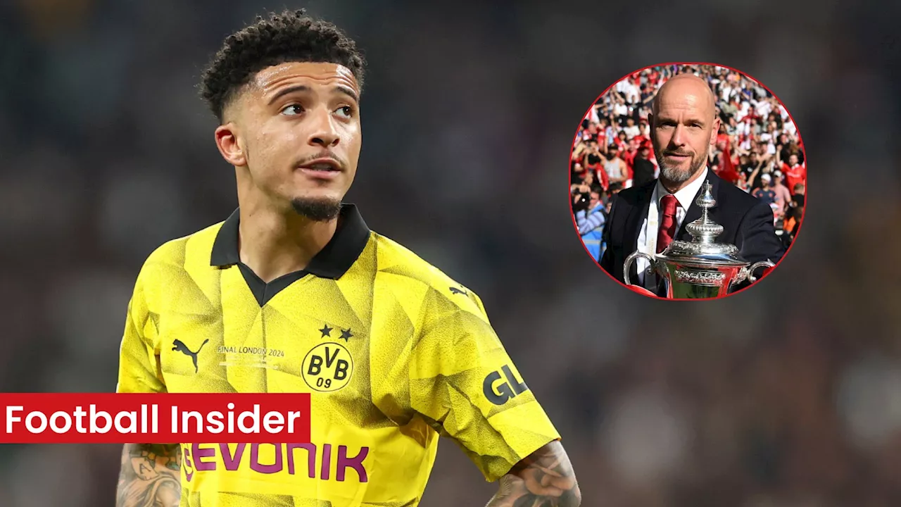 Jadon Sancho wants to stay at Man United after ’embarrassing’ twist