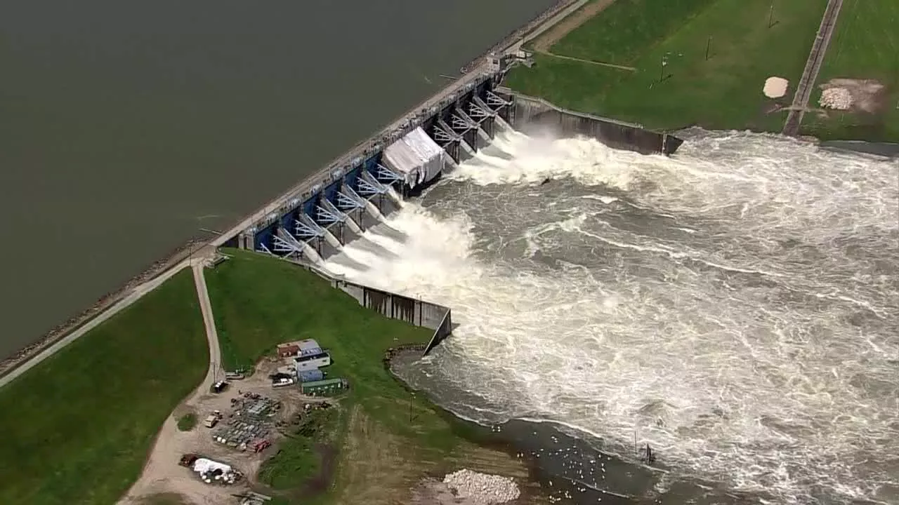 Lake Livingston dam under emergency repairs after 'potential failure watch' issued