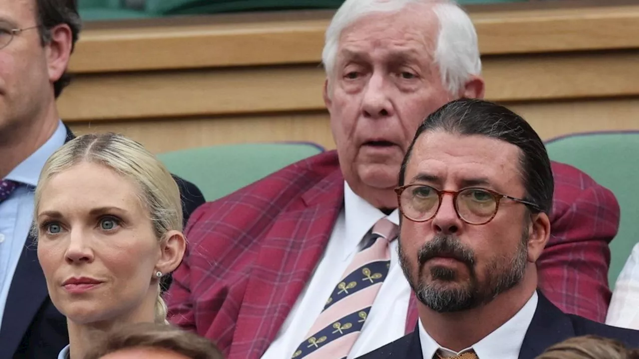 Foo-Fighters-Frontmann Dave Grohl: In Wimbledon kaum wiederzuerkennen